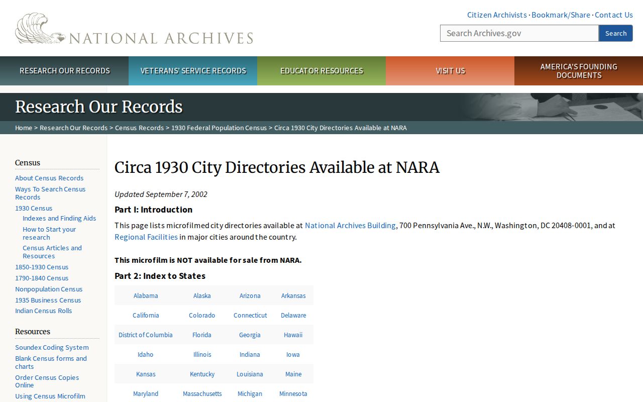 Norwood city directory