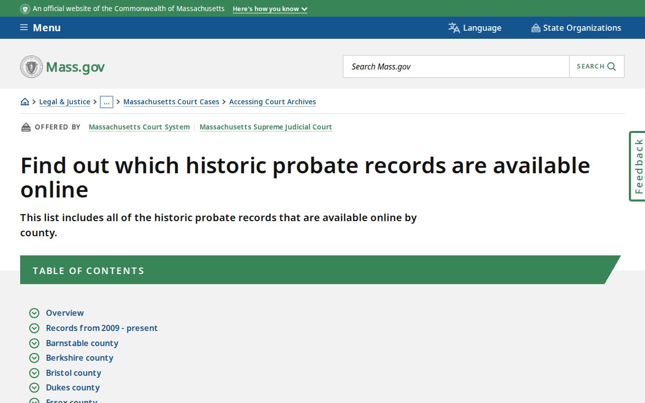 Norwood previous residents historic Norfolk probate records