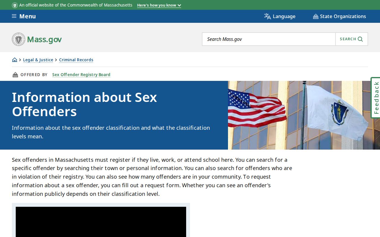 Norwood resident lookup context from Massachusetts SORB information