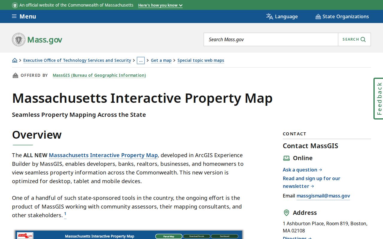 Norwood street directory Massachusetts Interactive Property Map